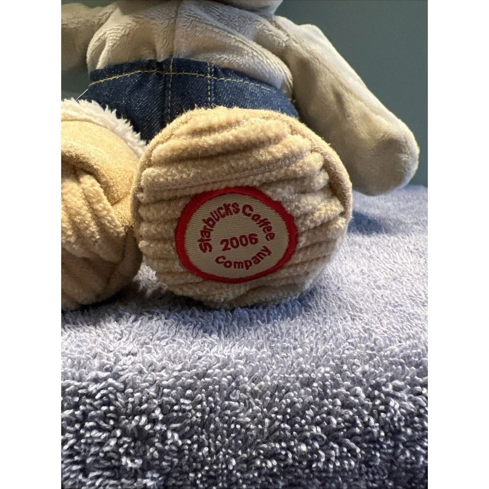 Starbucks 52nd Edition Winter Holiday Bearista Bear 2006 Plush Stuffed Animal